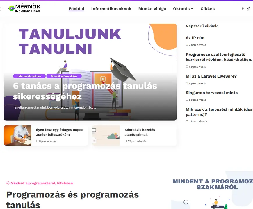 Mérnökinformatikus.hu - személyes blog